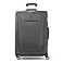 Travelpro Maxlite 5 Softside Expandable Luggage with 4 Spinner Wheels Lightweight Suitcase Men and Women Shadow Grey CheckedMedium 25Inch