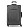 Travelpro Maxlite 5 Softside Expandable Luggage with 4 Spinner Wheels Lightweight Suitcase Men and Women Shadow Grey CheckedMedium 25Inch
