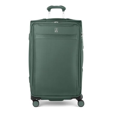 Travelpro VersaPack Lightweight Softside Expandable Checked Luggage 8 Spinner TSA Lock Checked Large 29Inch Desert Sage Green