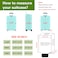 YHOUSE Suitcase Covers For Luggage 30 Inch Clear PVC Luggage Covers Protector Full Thicken Transparent Waterproof Suitcase Sleeve With Large Velcro for 30 Wheeled Suitcases
