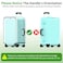YHOUSE Suitcase Covers For Luggage 30 Inch Clear PVC Luggage Covers Protector Full Thicken Transparent Waterproof Suitcase Sleeve With Large Velcro for 30 Wheeled Suitcases