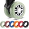 Wanzhuango 8 Pcs Upgrade Luggage Wheel Covers Carry On Luggage SuitcasesWearResistant AntiNoise Silicone Wheel Protective Covers for 224 Spinner WheelEssential Travel Accessories Green