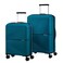 American Tourister Airconic Hardside Expandable Luggage with Spinners Deep Ocean 2PC SET CarryonMedium
