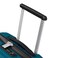 American Tourister Airconic Hardside Expandable Luggage with Spinners Deep Ocean 2PC SET CarryonMedium