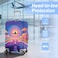 ANNA QUEEN Travel Luggage Cover Suitcase Protector Suitcase Cover AntiScratchStretchable Luggage Travel Bag Cover Washable