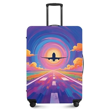 ANNA QUEEN Travel Luggage Cover Suitcase Protector Suitcase Cover AntiScratchStretchable Luggage Travel Bag Cover Washable