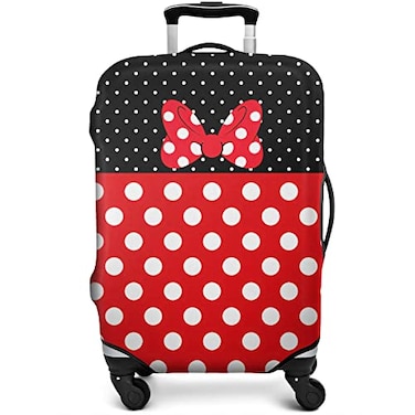 dicilly Luggage Cover Protector Suitcase Cover Fashion Suitcase Cover Baggage Covers Fit 2932 Inch Luggage Red Bow