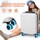 DIGIGRE Luggage Wheel Covers 8 PCS Silicone Wheel Protector Covers for 226 inches 8Spinner Wheels WearResistant AntiNoise Yellow
