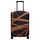 Explore Land Travel Luggage Cover Suitcase Protector Fits 1822 Inch Case Gold Fragile S