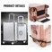 FABULWAY 2pcs Clear PVC Suitcase Covers Protectors Transparent Luggage Cover Waterproof Wheeled Suitcase Dust Cover Dustproof Travel Luggage Sleeve Protector 20242PCS