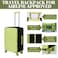 FABULWAY Clear Luggage Cover Protectors For SuitcasesElastic Transparent waterproof PVC Suitcase Covers Protector Fit 2030 Inch wheeled Luggage 20