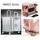FABULWAY Clear PVC Suitcase Cover Protectors Transparent Luggage Cover Waterproof Wheeled Suitcase Dust Covers Dustproof Travel Luggage Sleeve Protector 26