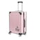 FABULWAY Suitcase Cover Clear PVC Luggage Protector Cover Transparent Travel Luggage Covers for Suitcase waterproof Wheeled Suitcase Cover 22