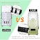 GigabitBest 24 Inch Luggage Covers for Suitcase TSA Approved Carry On Luggage Cover Protector Suitable 2425 inch Clear 015mm Thickness Protector Bag PVC Clear Suitable for Long Travel Accessories