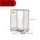 goldhik 30 Clear PVC Luggage Cover Protectors Thicken Transparent Waterproof Suitcase for Spinner Wheels Suitcase
