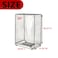 goldhik 30 Clear PVC Luggage Cover Protectors Thicken Transparent Waterproof Suitcase for Spinner Wheels Suitcase