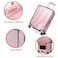 goldhik 30 Clear PVC Luggage Cover Protectors Thicken Transparent Waterproof Suitcase for Spinner Wheels Suitcase