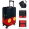 hswosnas Luggage Cover Approved Travel Suitcase Protector Cute Pants Elastic Washable Baggage Covers for 1820 inch LuggageS