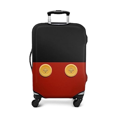 hswosnas Luggage Cover Approved Travel Suitcase Protector Cute Pants Elastic Washable Baggage Covers for 1820 inch LuggageS
