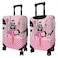 hswosnas Luggage Cover Approved Travel Suitcase Protector Pink Plaid Fashion Girly Covers Elastic Washable Antiscratch Suitcase for 2528 Inch LuggageL