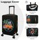 HYPER VENTURE Washable Luggage Cover Fashion Suitcase Protector Fits 1822 Inch Luggage Road Adventure S