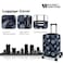 HYPER VENTURE Washable Luggage Cover Fashion Suitcase Protector Fits 2730 Inch Luggage Sparkler L