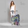 InUSA Las Vegas Print Luggage with Spinner Wheels Durable Lightweight Hardside Suitcase Travel Bag with Handle and Trolley 28Inch Large Checked luggage