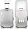 JenKin Luggage Protector Suitcase Cover PVC Waterproof Travel Suitcase Fits Most 20 to 3028