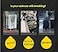 JenKin Luggage Protector Suitcase Cover PVC Waterproof Travel Suitcase Fits Most 20 to 3028