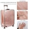 JZRSuitcase 24inch Luggage Cover Protector Clear PVC Waterproof Suitcase Covers Travel Luggage sleeves protective Tsa Approved