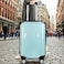 JZRTravel 30 inch Suitcase Cover for Luggage Protector Clear PVC Waterproof Baggage Protective Cover for Tsa Approved Travel Sleeve Case