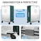 Linpr Transparent PVC Suitcase Cover No Disassembly Required Clear Luggage Cover Waterproof Travel Wrap Luggage Protectors 22 Green