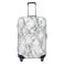 Lukbfall Black And White Marble Luggage Suitcase Covers Elastic Washable Luggage Protector Travel Suitcase Protective Cover For Kid And Adult Xl Fit 2932 Inch Luggage