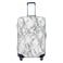 Lukbfall Black And White Marble Luggage Suitcase Covers Elastic Washable Luggage Protector Travel Suitcase Protective Cover For Kid And Adult Xl Fit 2932 Inch Luggage