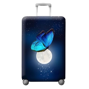 MosaiRudo Thicker Luggage Cover Elastic Suitcase Cover Protector Fits 1832 Inch Suitcase Travel Accessories TKM0071 L