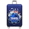 MosaiRudo Thicker Luggage Cover Elastic Suitcase Cover Protector Fits 1832 Inch Suitcase Travel Accessories Travel M