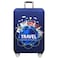 MosaiRudo Thicker Luggage Cover Elastic Suitcase Cover Protector Fits 1832 Inch Suitcase Travel Accessories Travel S
