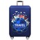 MosaiRudo Thicker Luggage Cover Elastic Suitcase Cover Protector Fits 1832 Inch Suitcase Travel Accessories Travel S