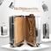 PUMHUBO No Disassembly Suitcase Covers for Luggage Heavy Duty Clear PVC Luggage Cover Transparent Suitcase Protector Cover Fit 1930 Inch