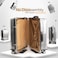 PUMHUBO No Disassembly Suitcase Covers for Luggage Heavy Duty Clear PVC Luggage Cover Transparent Suitcase Protector Cover Fit 1930 Inch