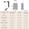 PUMHUBO No Disassembly Suitcase Covers for Luggage Heavy Duty Clear PVC Luggage Cover Transparent Suitcase Protector Cover Fit 1930 Inch