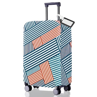 RainVillage Travel Luggage Cover ScratchResistant Fit 1931 Inch Suitcase Protector Not Included FS007 M2425inch