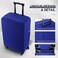RainVillage Travel Luggage Cover ScratchResistant Suitcase Protector Blue S1921 inch