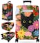 Slohif Luggage Cover for Suitcase Tsa Approved Protector Cat Luggage Sleeve Large Suit Case Cover Travel Stretch Baggage Case Protective Washable Fit 2123 Inch Floral