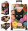 Slohif Luggage Cover for Suitcase Tsa Approved Protector Cat Luggage Sleeve Large Suit Case Cover Travel Stretch Baggage Case Protective Washable Fit 2123 Inch Floral
