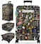 Slohif Luggage Cover for Suitcase Tsa Approved Protector Luggage Sleeve Large Suit Case Cover Travel Stretch Baggage Case Protective Washable Fit 2830 Inch Flower L