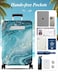 Slohif Luggage Cover for Suitcase Tsa Approved Protector Luggage Sleeve Large Suit Case Cover Travel Stretch Baggage Case Protective Washable Fit 3132 Inch Sea Wave XL