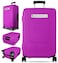 Slohif Luggage Cover for Suitcase Tsa Approved Protector Luggage Sleeve Suit Case Cover Travel Stretch Large Baggage Case Protective Washable Fit 2123 Inch Purple