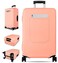 Slohif Luggage Cover for Suitcase Tsa Approved Protector Luggage Sleeve Suit Case Cover Travel Stretch Large Baggage Case Protective Washable Fit 2123 Inch Rose