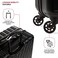 SwissGear 8018 Expandable Luggage Hard Shell Large Luggage with Spinner Wheels